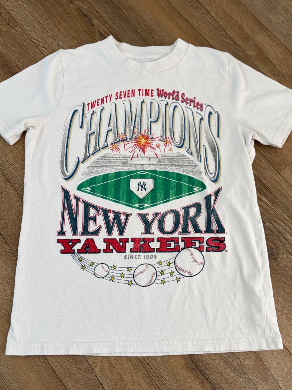 Abercrombie Kids NY Yankees Championship Tee 15/16Y